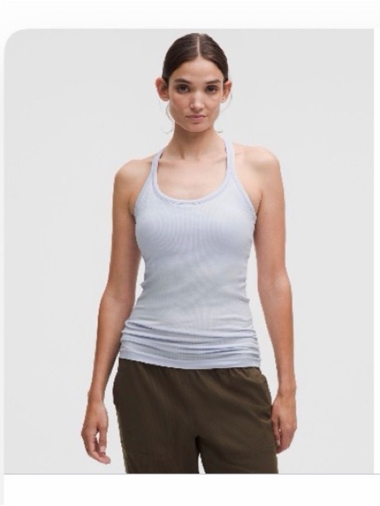 lululemon athletica Tops - Lululemon Ebb to Street Tank - Serene Blue